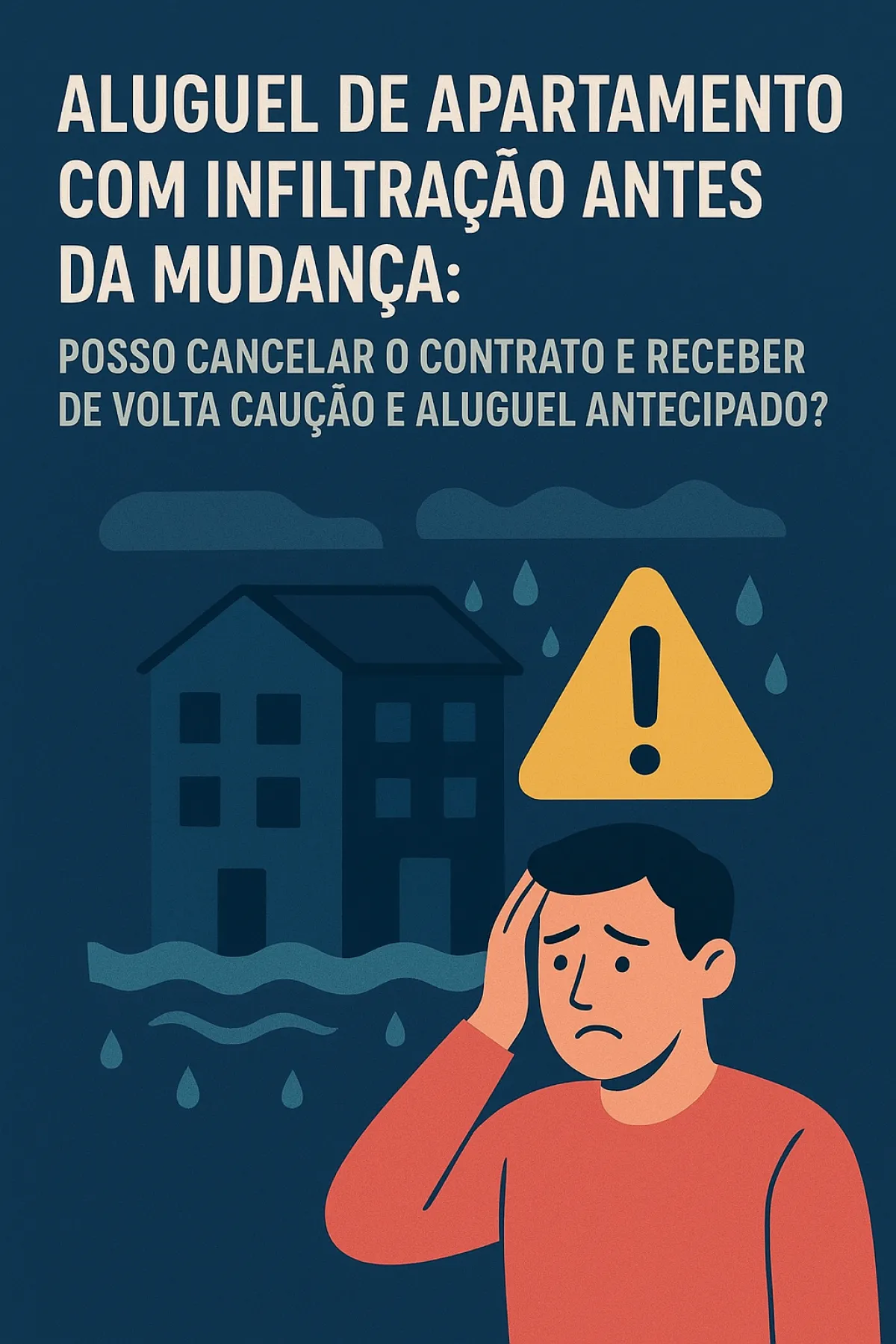 Imagem principal de Aluguel de Apartamento com Infiltração Antes da Mudança